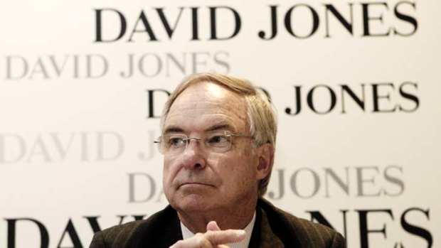 Takeover bids have been received by David Jones chairman Bob Savage.