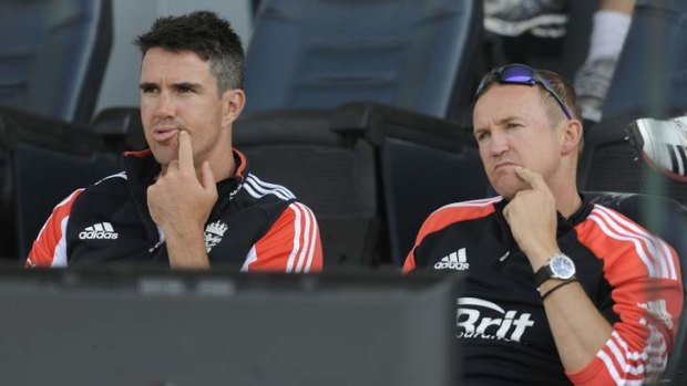 Gone: Kevin Pietersen and coach Andy Flower have both been dispensed with by the England hierarchy.