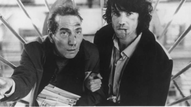 <i>In the name of the Father</i>, starring Daniel Day-Lewis, right, and Pete Postlewaite.