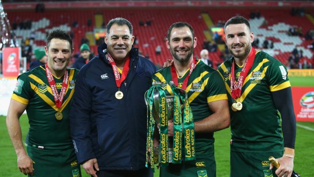 Together again: Cameron Smith has led another Mal Meninga team to success.