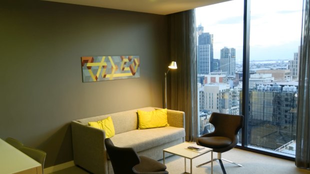 Spacious and functional: Citadines is within close proximity to Melbourne's main attractions. 