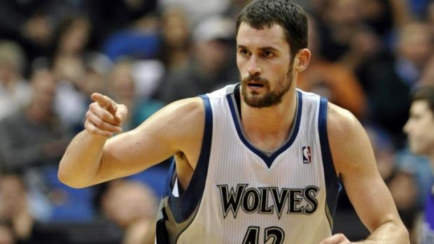 Cleveland recruit: Kevin Love was traded from Minnesota to the Cavaliers.