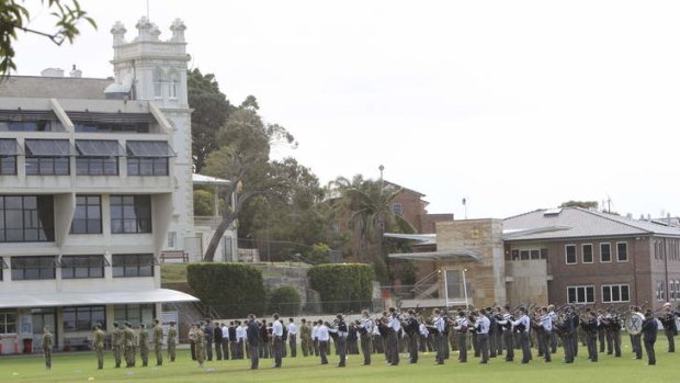 Local residents angry over growth push: The Scots College grounds in Bellevue Hill.