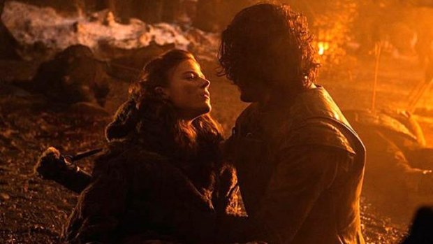 Spoiler: Ygritte and Jon reunited, 'You know nothing Jon Snow'.