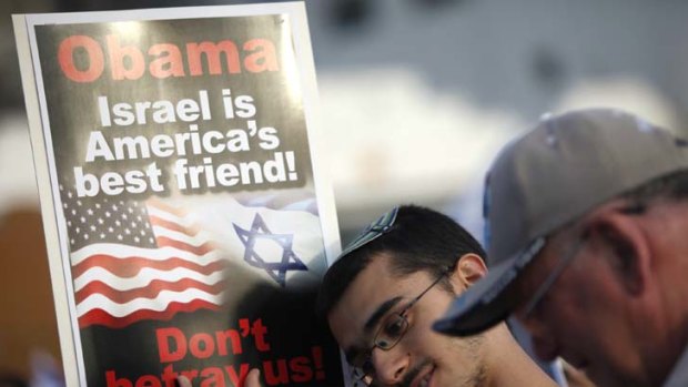 Misrepresentation ... Barack Obama's reaffirmation of support for Israel has helped ease anxiety among Israeli politicians.