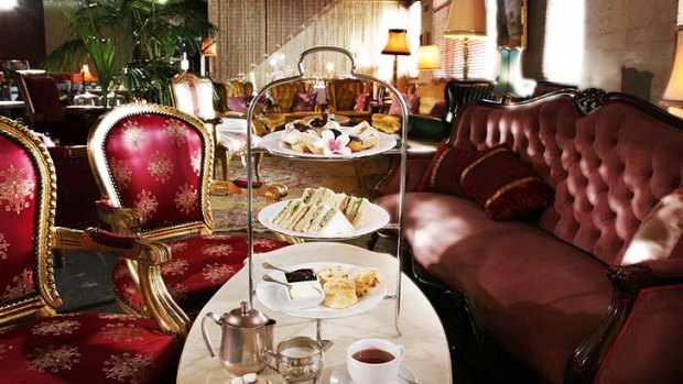 High Tea at The Victoria Room in Darlinghurst, Sydney.