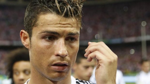Failed to make an impact:  Real Madrid's Cristiano Ronaldo.