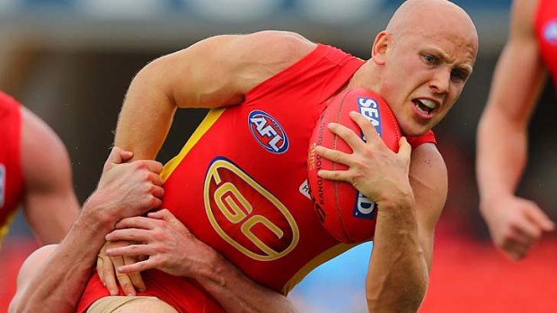 The man: Gary Ablett was hard to contain throughout the 2013 season.