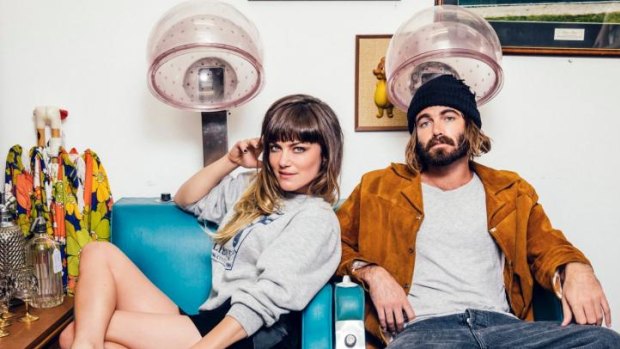 Angus and Julia Stone .. looking happy at number one but is it too boring?