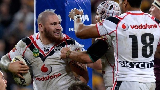 Dragons target: Former Warriors prop Russell Packer.