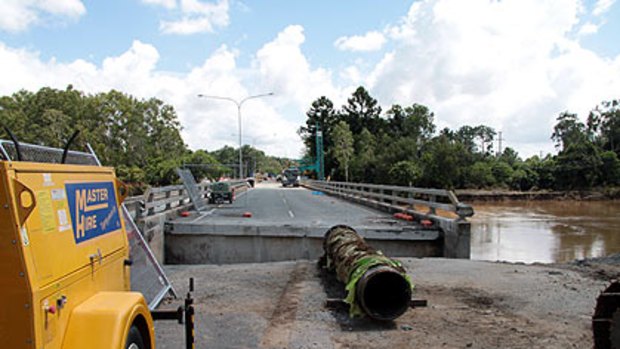The closure of AJ Wyllie Bridge on Gympie Road at Petrie is causing traffic woes in the area.