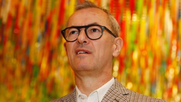 Not me: Michael Brand, director of the Art Gallery of NSW, says he is not going anywhere.