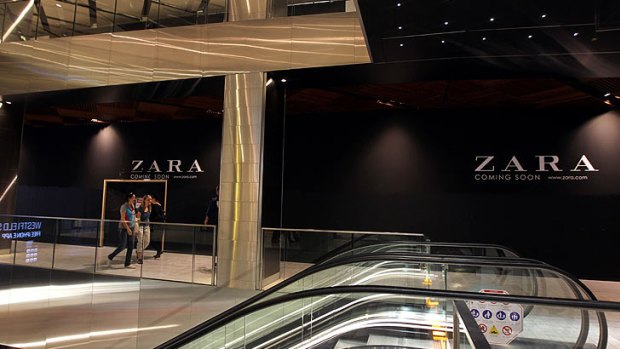 Fashion chain Zara may move into the space vacated by the closure of Borders bookstore in the CBD