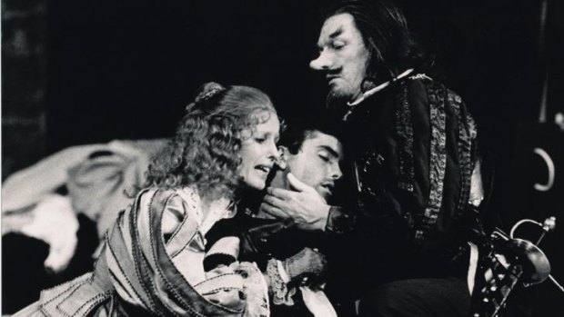 Nose for a role: John Bell plays the title role  in a 1980 Sydney Theatre Company production of <i>Cyrano de Bergerac</i>.