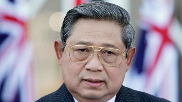 Call to end joint military exercises: Indonesian President Susilo Bambang Yudhoyono.