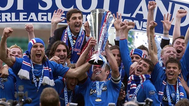 Rangers dominated the Scottish league for decades.