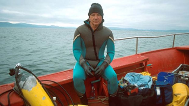 Underwater photographer and conservationist Klaus Jost.