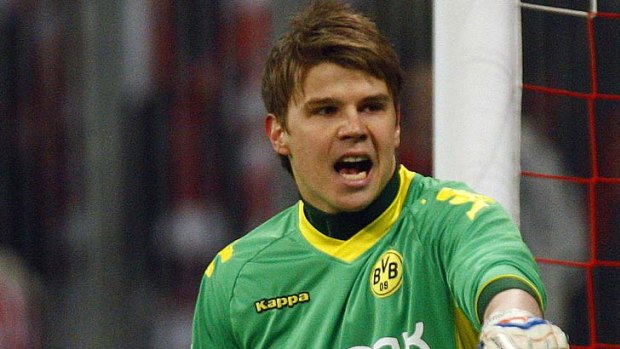 Call-up ... Borussia Dortmund goalkeeper Mitch Langerak.