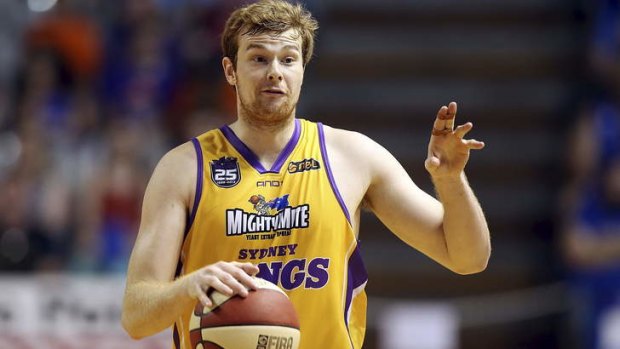 Sydney Kings forward Tom Garlepp celebrated his milestone match with a victory.