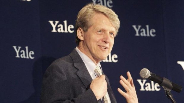 Shiller sees climate change challenges ahead for insurers.
