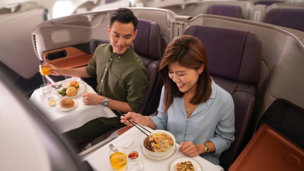 Singapore Airlines' A380 restaurant tickets sold out in 30 minutes.