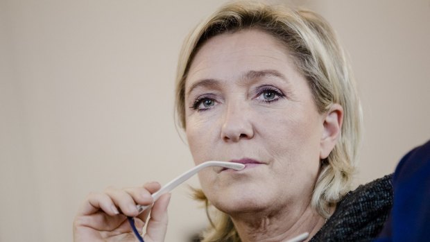 Marine Le Pen, leader of the French National Front, is considered an outside chance in next year's presidential election in France.