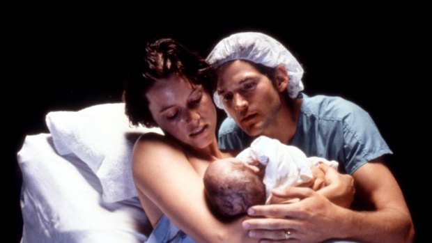Carey Lowell and Dwier Brown in <I>The Guardian</I>.