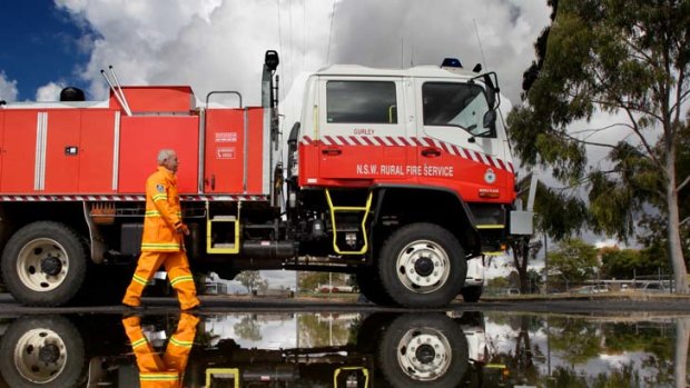 ''That was a big surprise'' ... Dr Tony Baxter-Tomkins, a rural fire service volunteer at Moree, found that the majority of RFS and SES volunteers believed they should be paid for work outside their communities.
