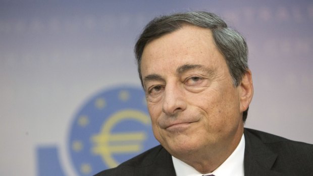 Mario Draghi, president of the European Central Bank