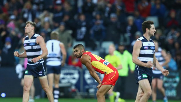 It has been a disappointing season for the Gold Coast Suns, but Adam Saad's star is on the rise.