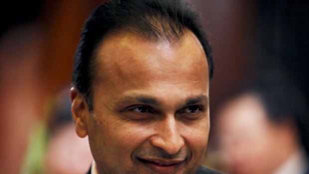 Indian billionaire Anil Ambani, chairman of Reliance Power, at a signing ceremony in Shanghai, China in October 2010. Source Bloomberg