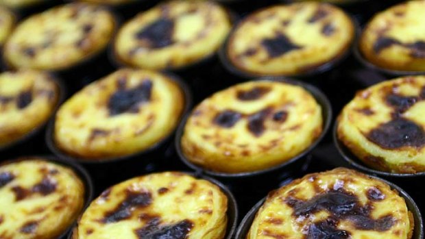 Memorable ... Portuguese tarts.