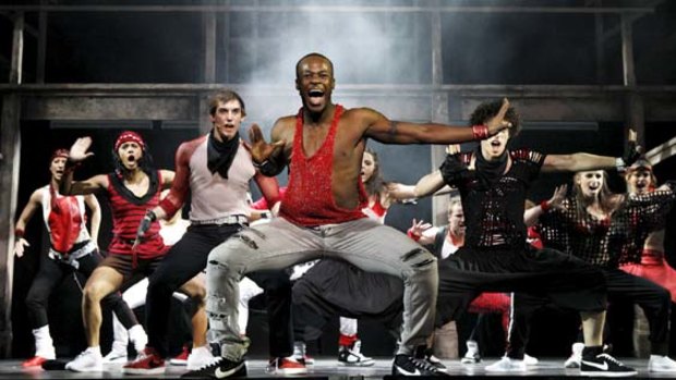 A scene from Fame.