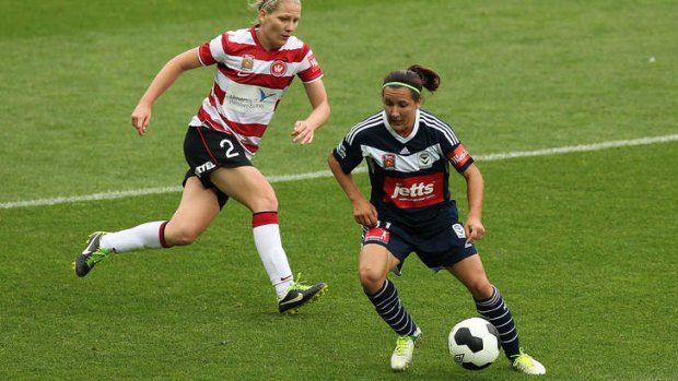 Danger woman:  Melbourne Victory's Lisa De Vanna will be a threat against Sydney FC.