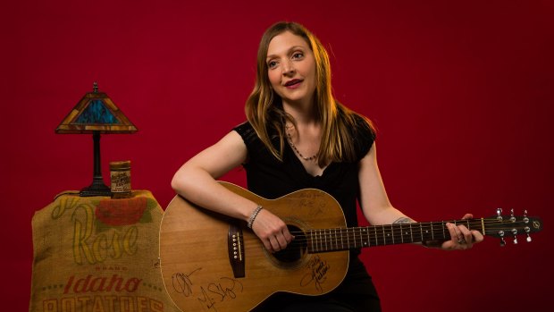 American singer-songwriter Eileen Jewell is a little bit country, and a little bit rock.