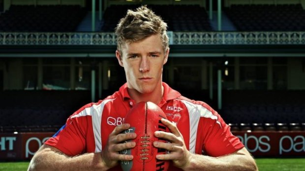 Tough nut: Luke Parker hopes to top off a stellar season with a second premiership on Saturday.