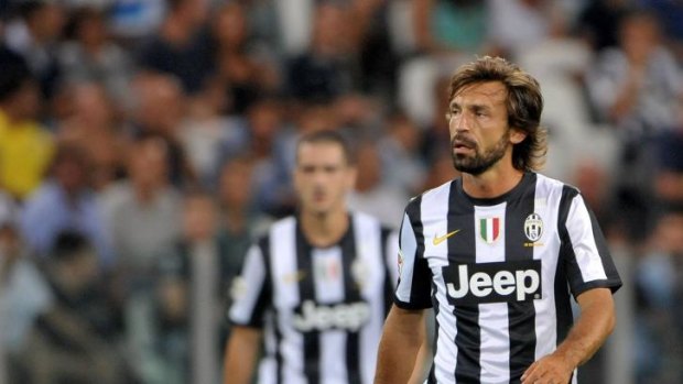 Game changer: Andrea Pirlo's football mastery will be on show against the A-League All Stars.
