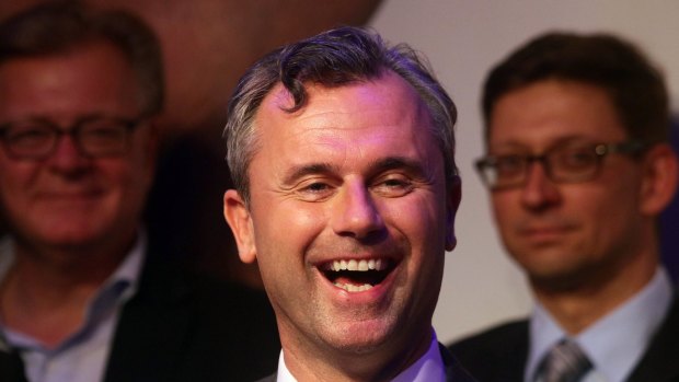 The Austrian Freedom Party's Norbert Hofer.