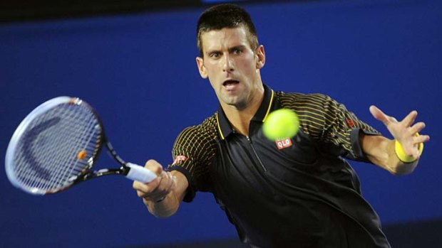 Novak Djokovic has powered into the Australian Open men's final.