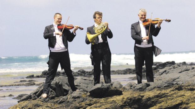 The Melbourne Symphony Orchestra performs for the first time on Phillip Island within the grounds of the historic Churchill Island Heritage Farm.