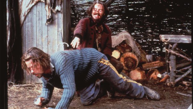 Guy Pearce (foreground) and Robert Carlyle in Antonio Bird's 1999 film <i>Ravenous</i>.