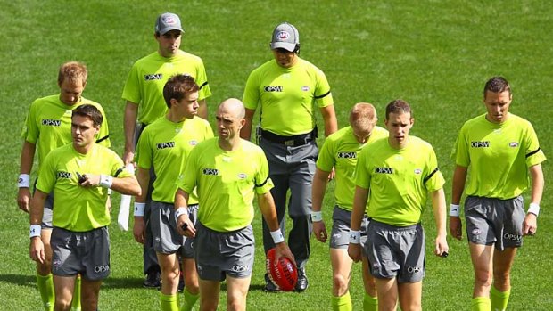 Full-time umpires would be paid more than their part-time counterparts but would be subjected to the same rigorous weekly reviews and would be dumped if their performances slipped.