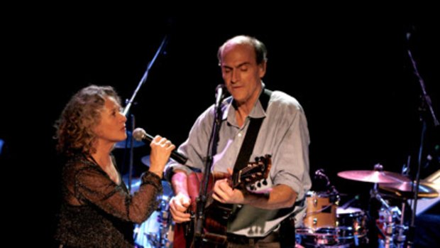 Carole King and James Taylor.