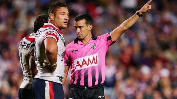 Banned: Jared Waerea-Hargreaves of the Roosters.
