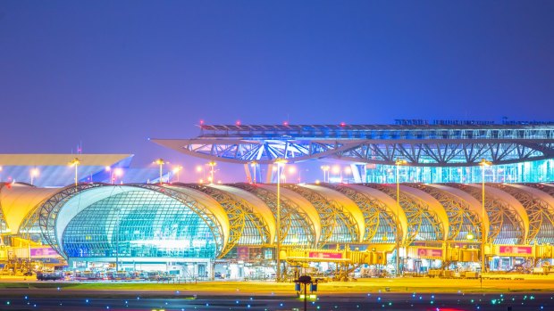 Bangkok International Suvarnabhumi Airport.