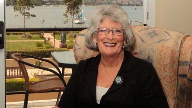 Judith Daley, 65, says she has a comfortable retirement, but doesn't have extravagant tastes.