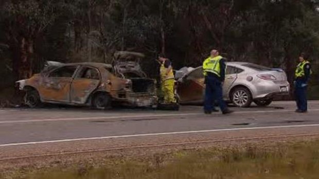 Great Eastern Highway just outside metro area is closed  following a head-on crash involving two children, one possibly a baby.