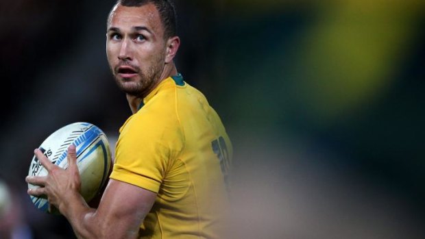Options: Quade Cooper may yet leave Australian rugby.