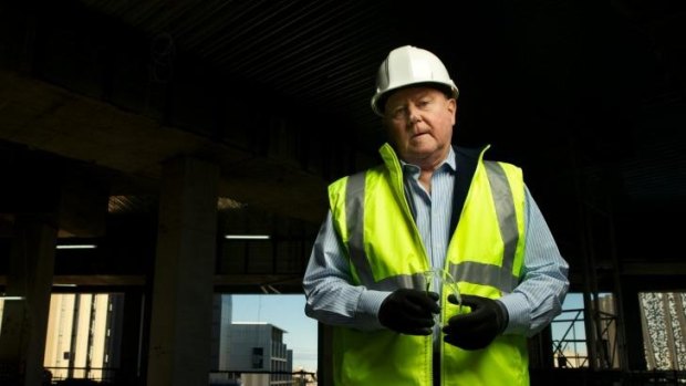 The CFMEU is one of Hadgkiss's main targets in his quest to crack down on unlawful industrial action.