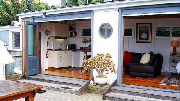 All shipshape... Sail On In Boatshed retains its marine feel.